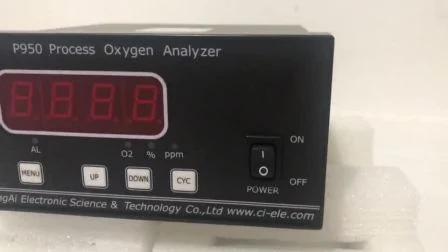 Analizador de oxígeno electroquímico Analizador de pureza de oxígeno P860